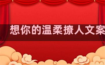 想你的温柔撩人文案句子