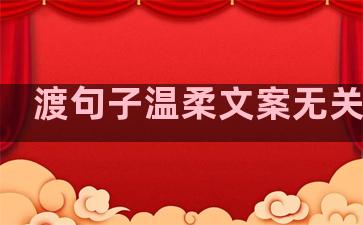 渡句子温柔文案无关爱情