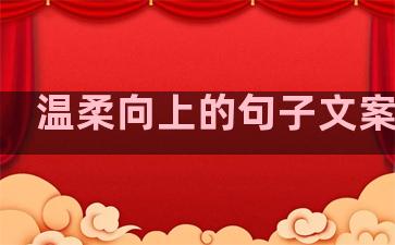 温柔向上的句子文案伤感